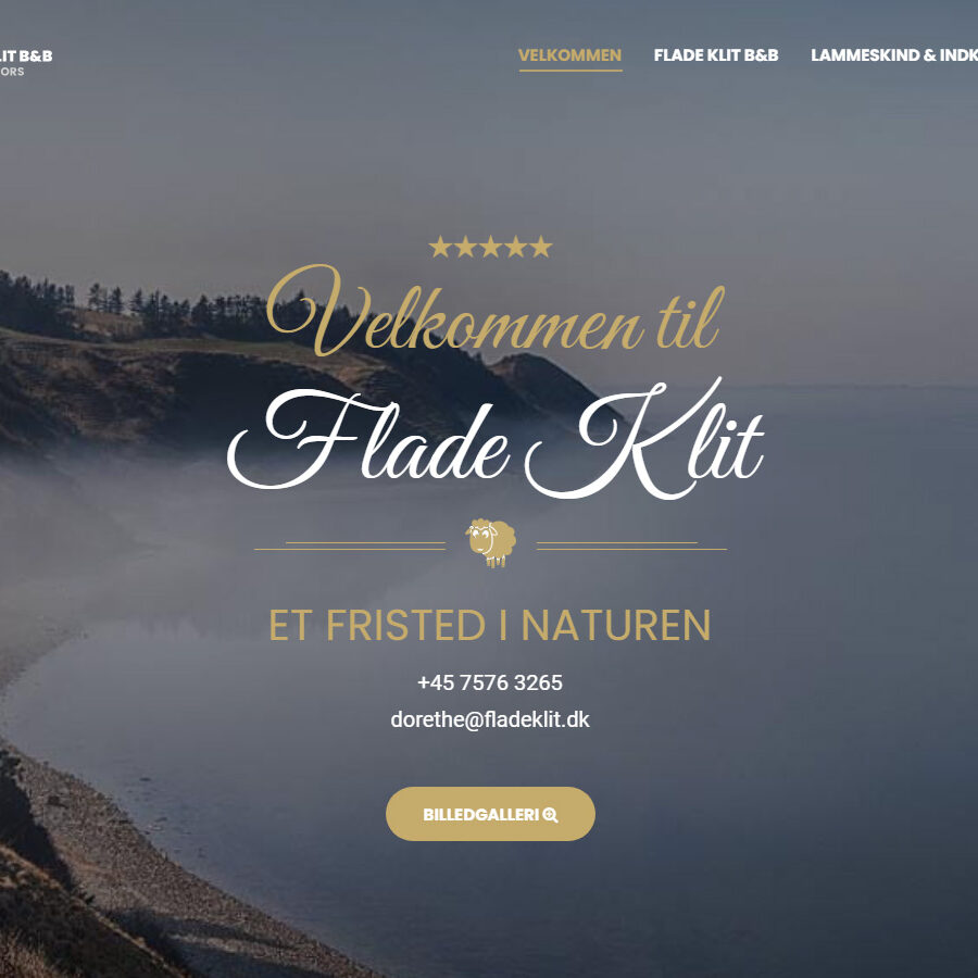 B&B - et fristed i naturen